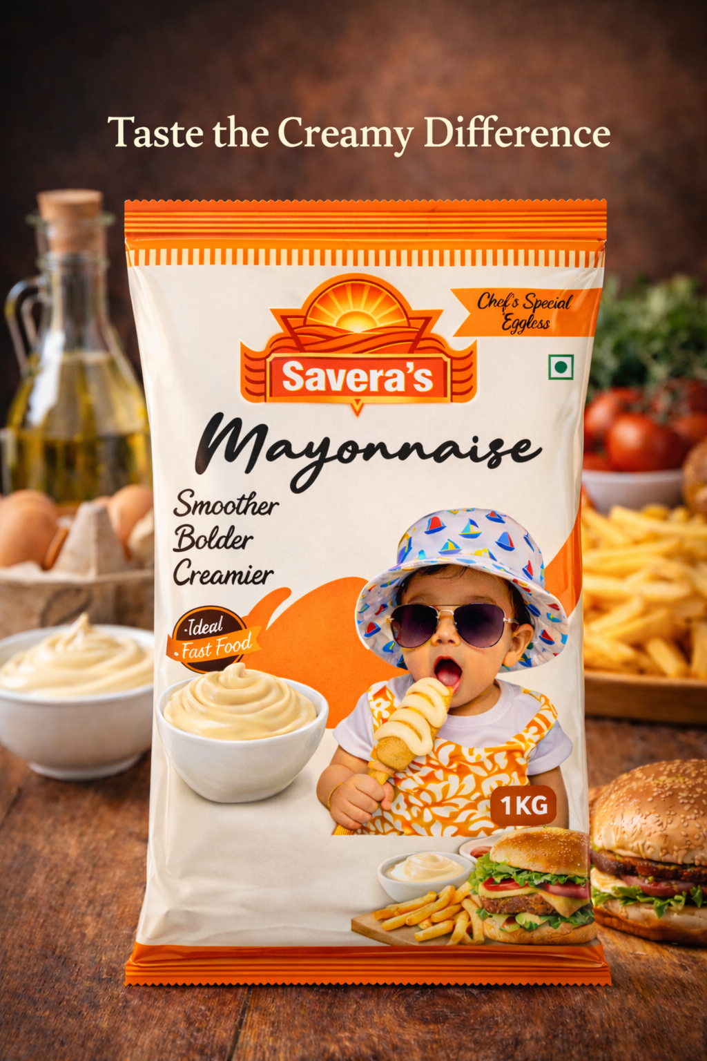 Mayonnaise (Low Fat) 1kg view 2